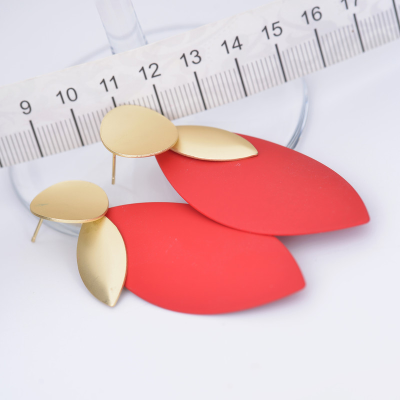 گوشواره زنانه مدل برگ کد GO1345