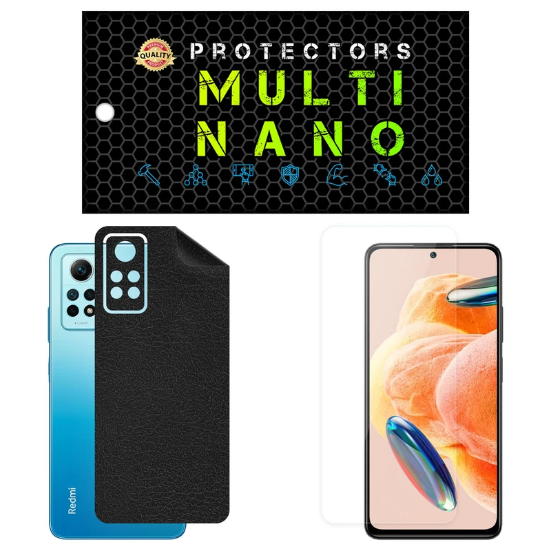 محافظ صفحه نمایش مولتی نانو مدل X-SFL مناسب برای گوشی موبایل شیائومی Redmi Note 12 Pro 4G به همراه برچسب پوششی
