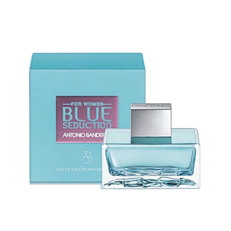 ادو تویلت زنانه آنتونیو باندراس مدل Blue Seduction for women حجم 100 میلی لیتر