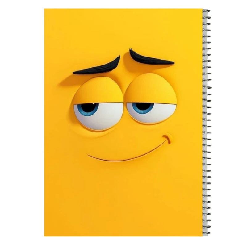 دفتر مشق 80 برگ مدل لبخند کد 3