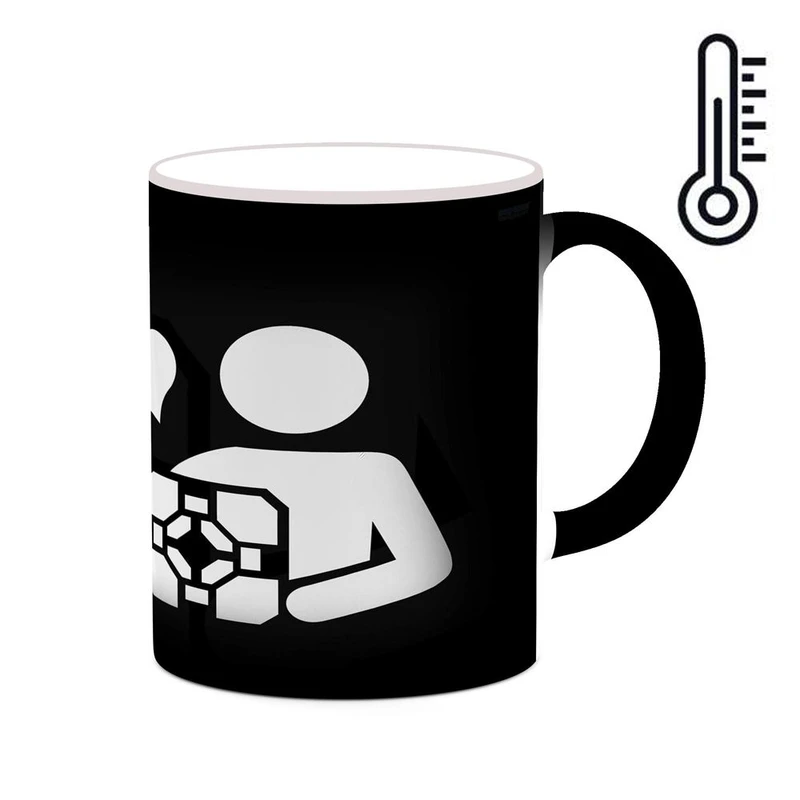 ماگ حرارتی کاکتی مدل بازی پورتال Portal کد mgh30005