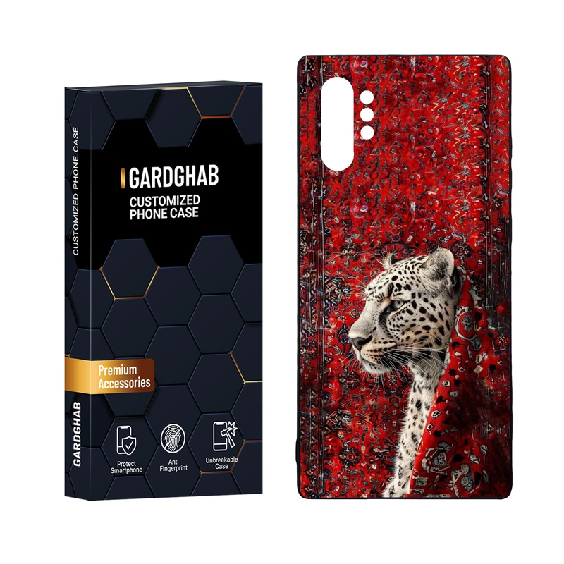 کاور گارد قاب مدل دورژله ای پشت گلس مناسب برای گوشی موبایل سامسونگ Galaxy Note 10 Plus