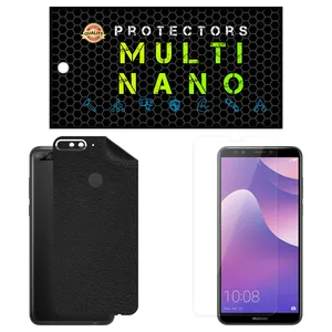 Multi Nano X-SFL Screen Protector For Huawei Y7 Prime 2018 with back skin