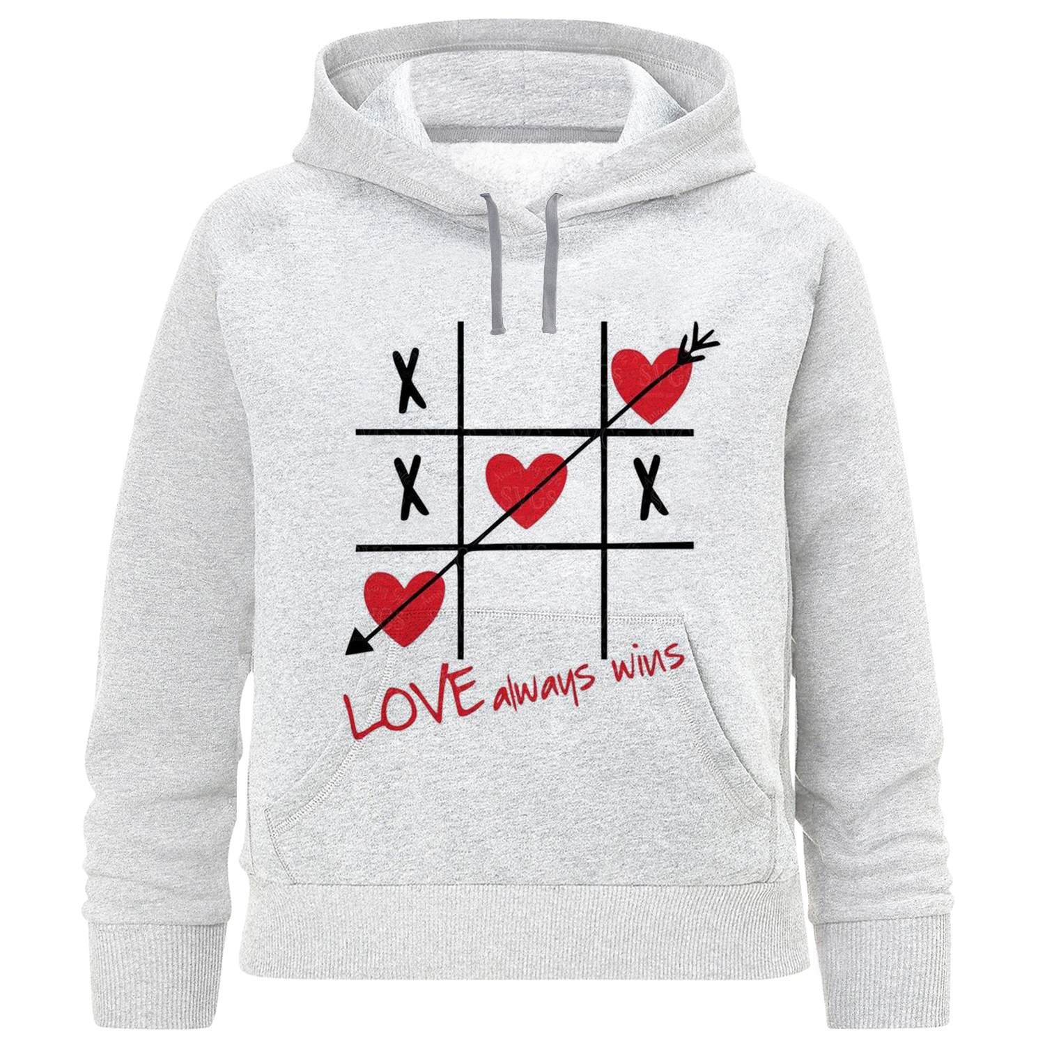 هودی دخترانه مدل LOVE F816