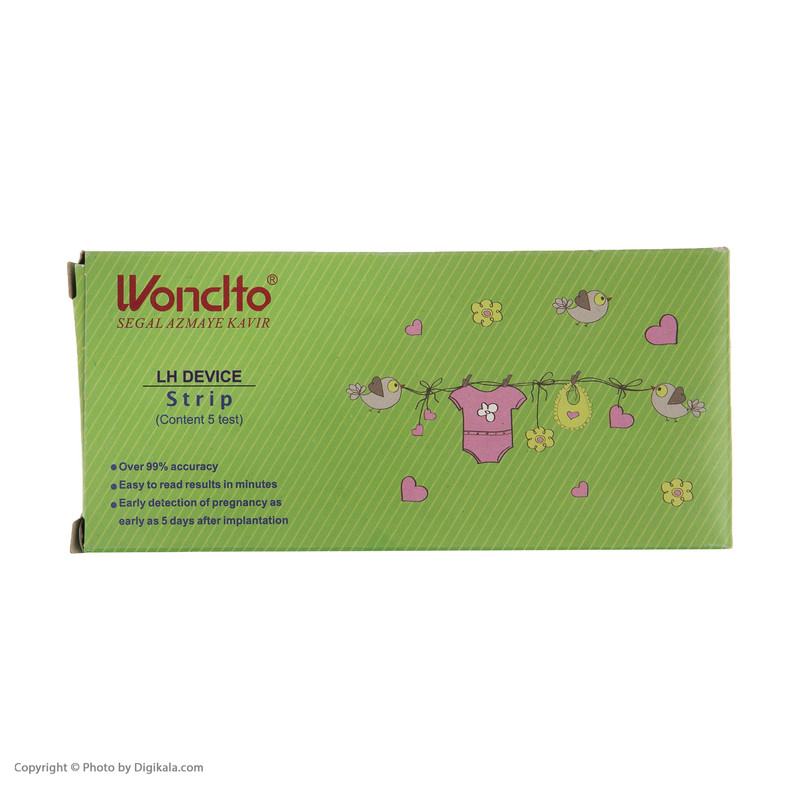 تست تخمک گذاری ونتو مدل LH بسته 4 عددی