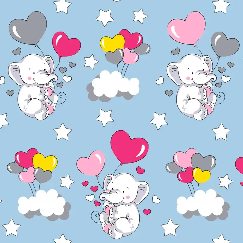 پارچه ملحفه طرح الفنت کد 140