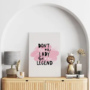 تابلو شاسی مدل خانم نباش افسانه باش کد T320806