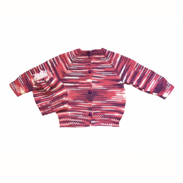 ست ژاکت و کلاه بافتنی نوزادی مدل 1001