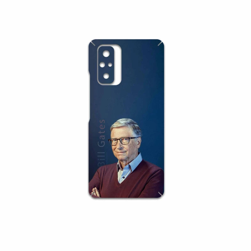 برچسب پوششی ماهوت مدل Bill-Gates مناسب برای گوشی موبایل شیائومی Redmi Note 10 Pro Max