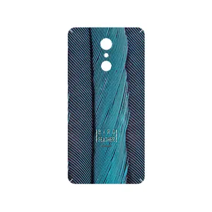 MAHOOT Turquoise feathers Cover Sticker for LG Q Stylus