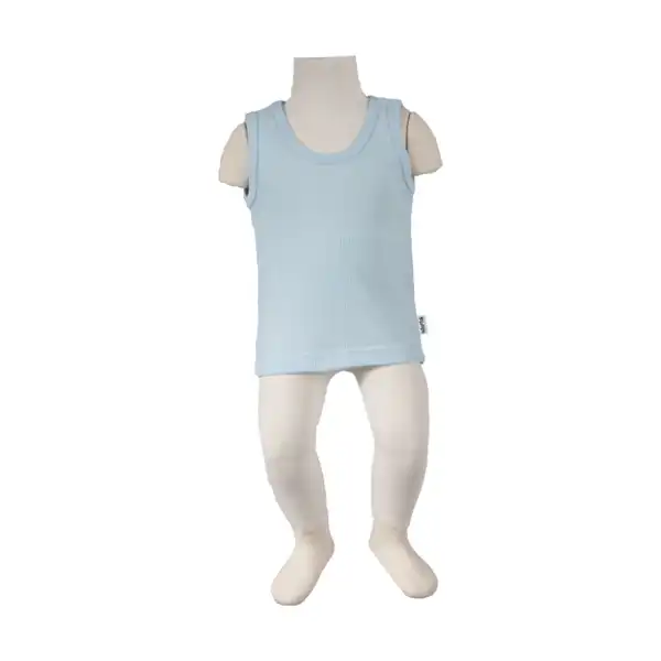 تاپ بچگانه آدمک کد 250100 رنگ فیروزه ای