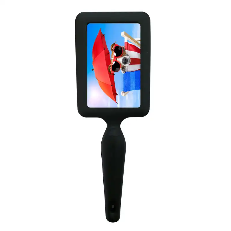 برس مو طرح سگ و عینک و چتر مدل B1258