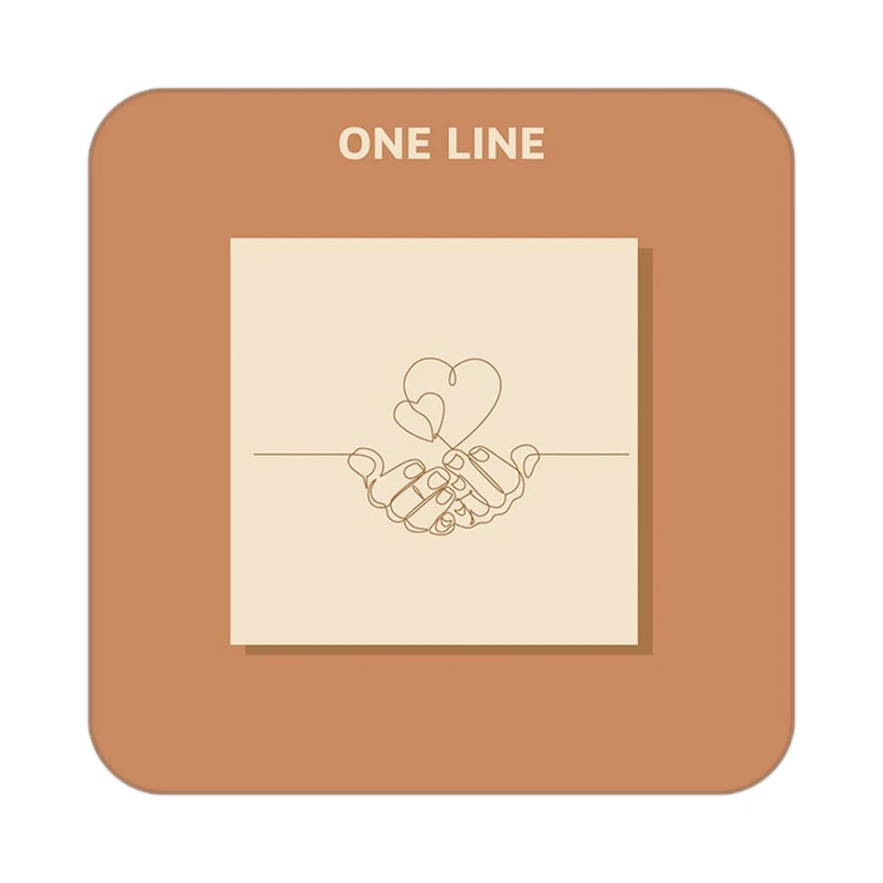 زیر لیوانی کاکتی طرح عاشقانه مدل mp36851