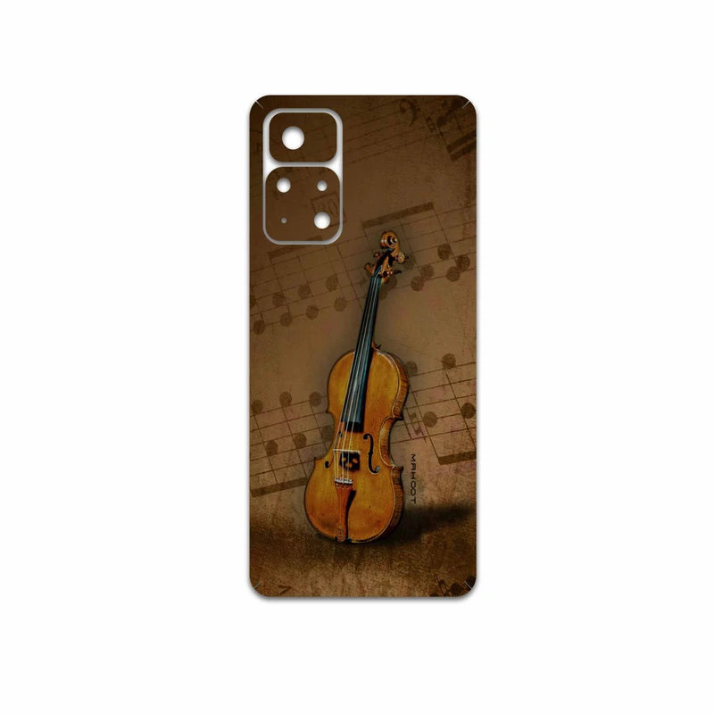 برچسب پوششی ماهوت مدل Violin-Instrument مناسب برای گوشی موبایل شیائومی Poco M4 Pro 5G