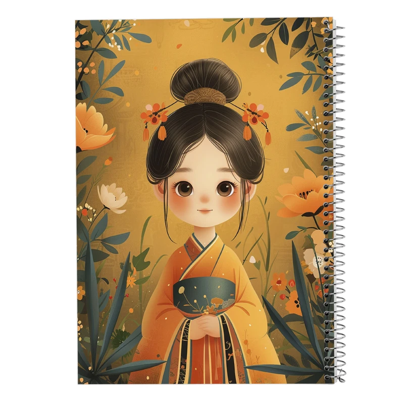 دفتر مشق 50 برگ مدوپد مدل دخترانه کد DF15885