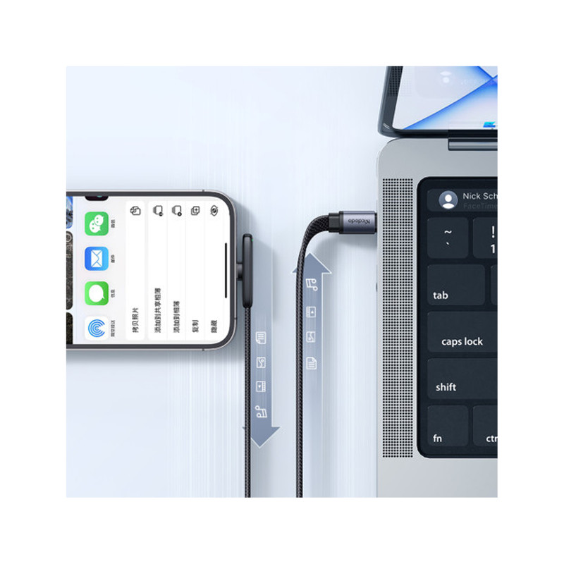 کابل تبدیل USB-C به لایتنینگ مک دودو مدل CA-335 طول 1.2 متر