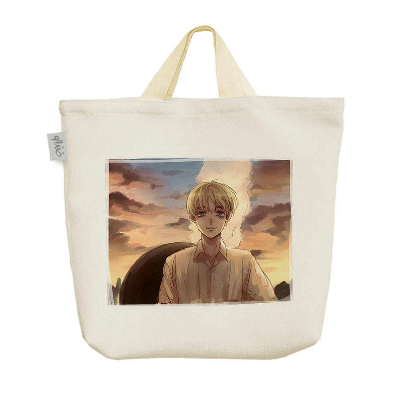 ساک خرید خندالو مدل ارمین انیمه اتک ان تایتان کد 1498