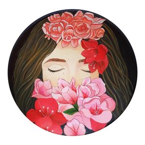 نقد و بررسی بشقاب دیوارکوب سفالی طرح دختر کد D118-S25 توسط خریداران