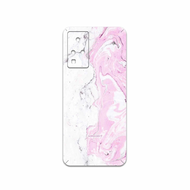برچسب پوششی ماهوت مدل Blanco-Pink-Marble مناسب برای گوشی موبایل اینفینیکس Zero X