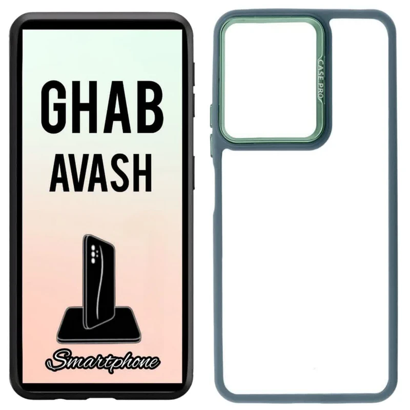 کاور قاب آوش طرح شفاف مدل 003 مناسب برای گوشی موبایل شیائومی POCO C65