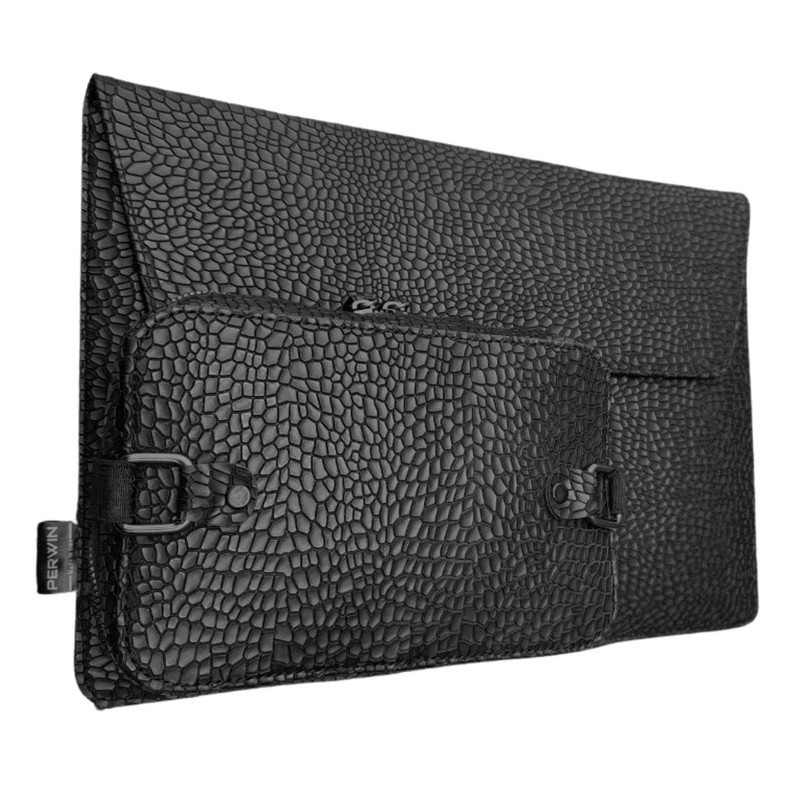 کاور لپ تاپ پِروین مدل LC-25 مناسب برای مک بوک 13 اینچی به همراه کیف لوازم جانبی