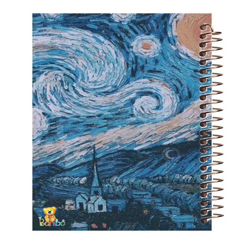 دفتر نقاشی 50 برگ بانیبو مدل ونگوک کد 298