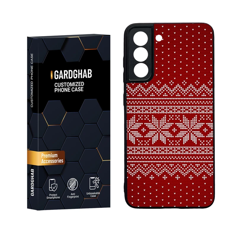   کاور گارد قاب مدل دور ژله ای پشت گلس ساده مناسب برای گوشی موبایل سامسونگ Galaxy S21 FE