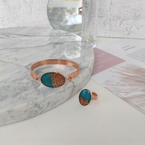 نیم ست زنانه مدل بیضی کد JW400.4