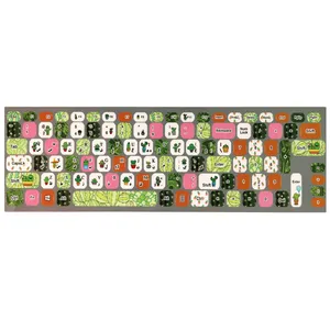 برچسب حروف فارسی کیبورد طرح کاکتوس کد 004