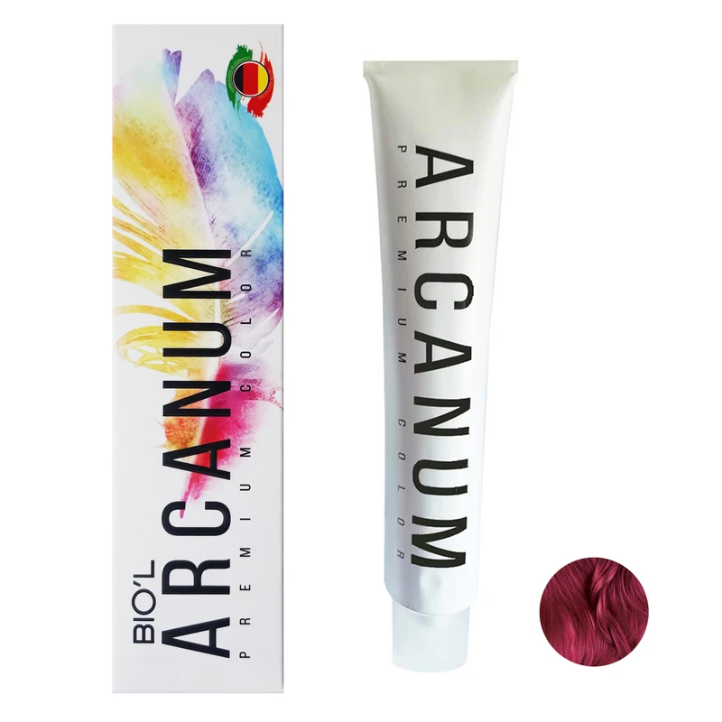  رنگ مو بیول مدل Arcanum شماره 4.62 حجم 120 میلی لیتر رنگ قرمز بور گاندی خیلی تیره