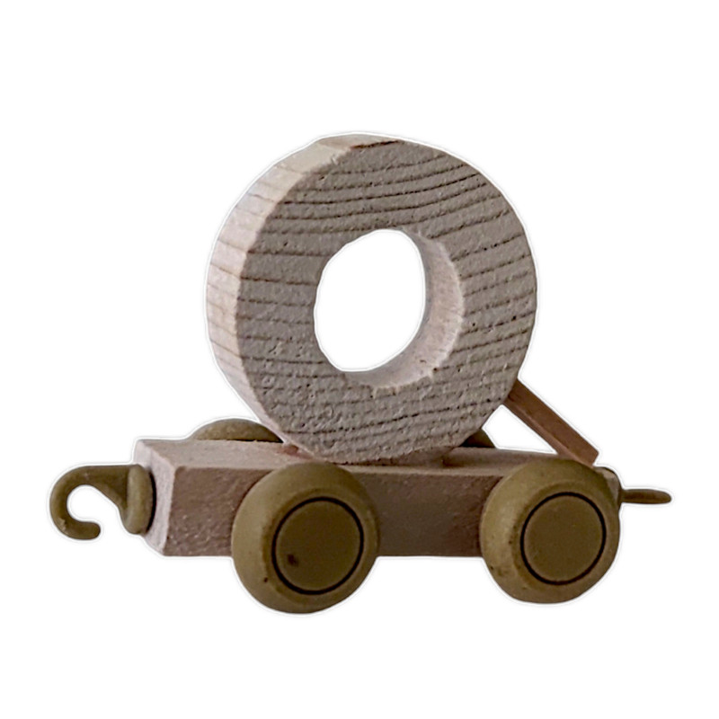 اسباب بازی چوبی مدل حروف انگلیسی قطار