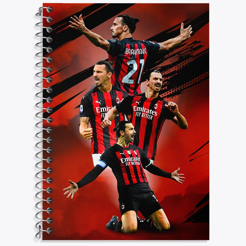 دفتر نت موسیقی 50 برگ خندالو طرح زلاتان ابراهیموویچ کد N2807