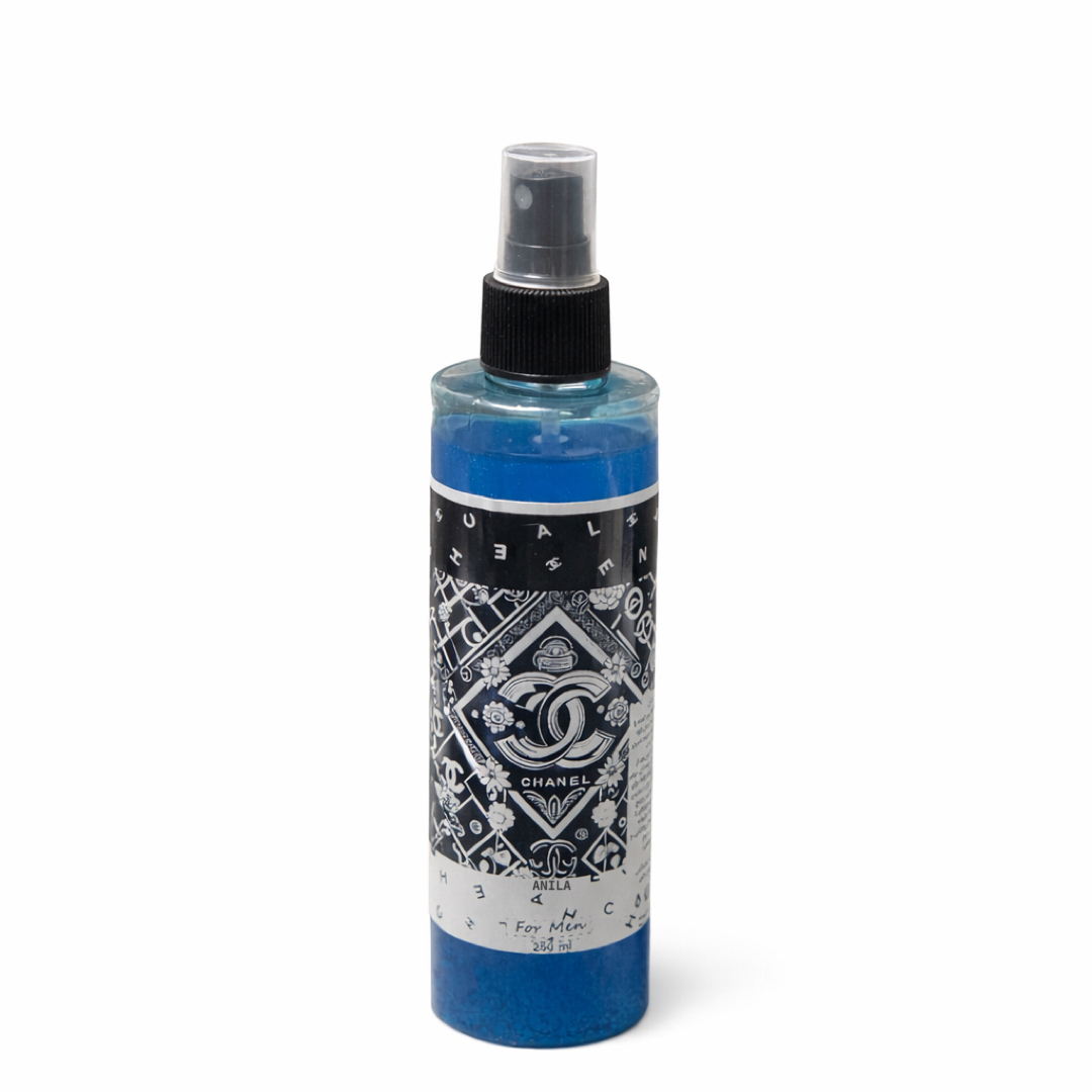 بادی اسپلش مردانه آنیلا مدل BLUE CHANEL حجم 250 ميلی لیتر