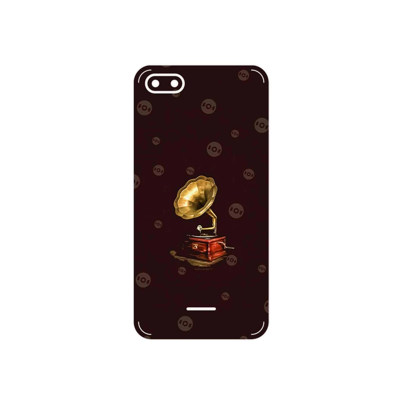 برچسب پوششی ماهوت مدل Gramophone Nostalgia مناسب برای گوشی موبایل شیائومی Redmi 6A