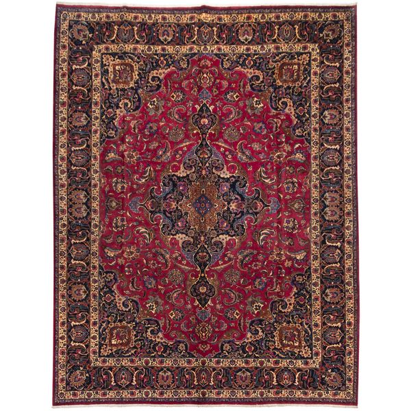 فرش دستباف قدیمی دوازده متری سی پرشیا کد 187341 فرش دستباف قدیمی دوازده متری سی پرشیا کد 187341