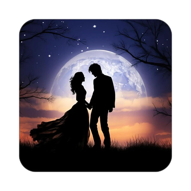 زیر لیوانی کاکتی مدل عاشقانه کد mp13294