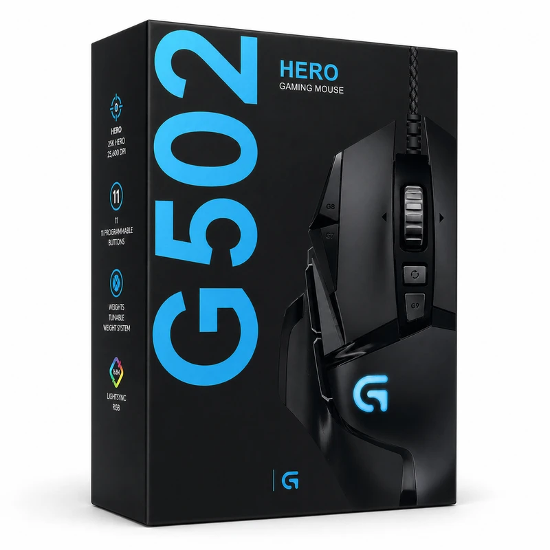 عکس شماره 3 : موس گیمینگ هیرو مدل g502