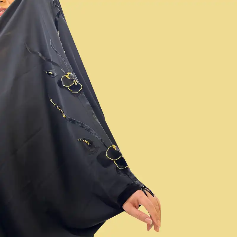 چادر عبایی مدل دلوین