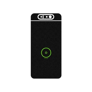 MAHOOT Minimal Power Button Cover Sticker for Samsung Galaxy A80