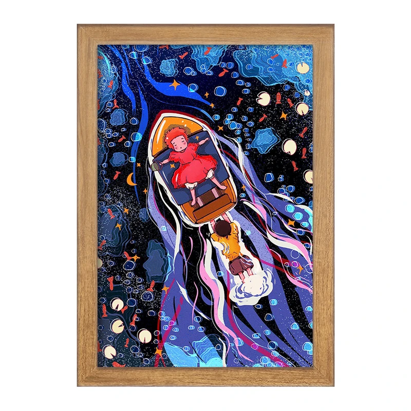 تابلو خندالو مدل انیمه پونیو (Ponyo) کد F9668