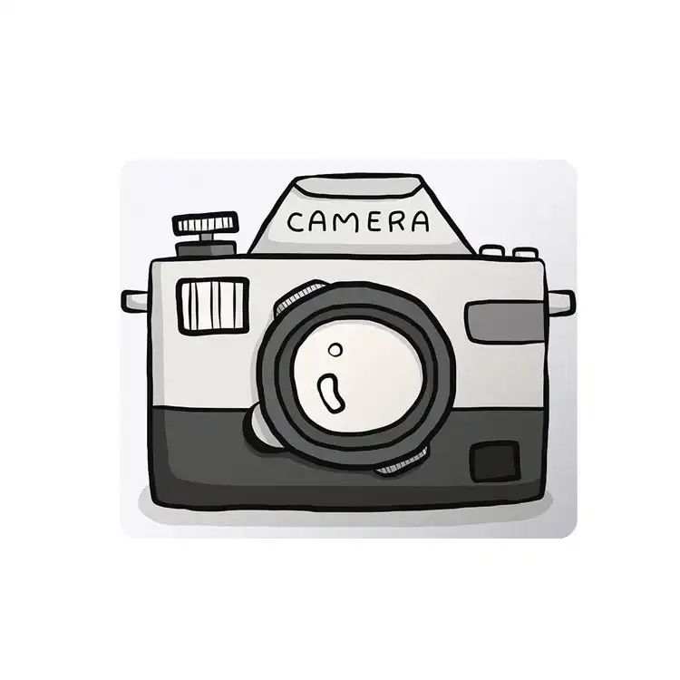 ماوس پد طرح دوربین عکاسی کد DDS135