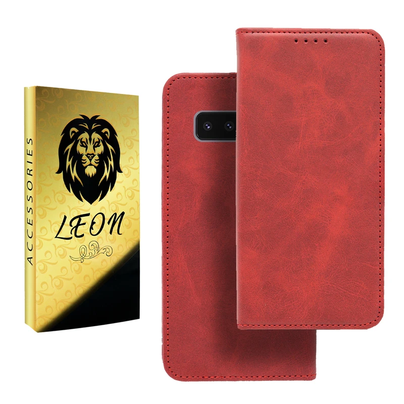 کیف کلاسوری لئون مدل Spork Yo مناسب برای گوشی موبایل سامسونگ Galaxy Note 8