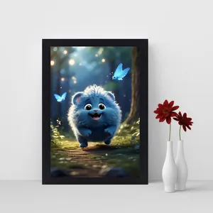 استیکر و تابلو کودک و نوزاد مدل بکلایت طرح Cute