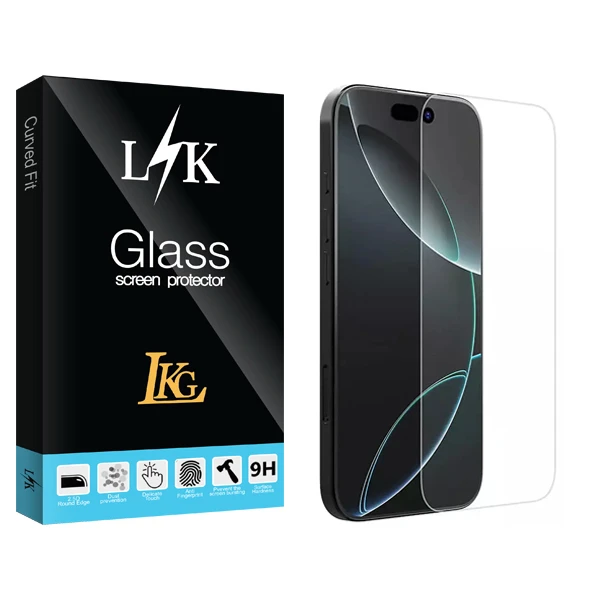محافظ صفحه نمایش ال کا جی مدل بی حاشیه  مناسب برای گوشی موبایل اپل iPhone 17 Pro Max
