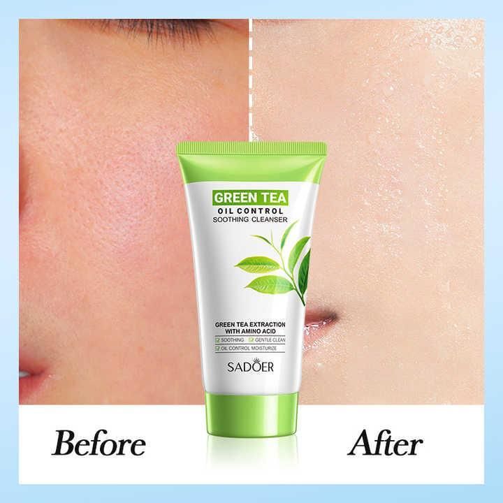 فوم شستشو صورت سادور مدل  چای سبز وزن 150 گرم -  - 2