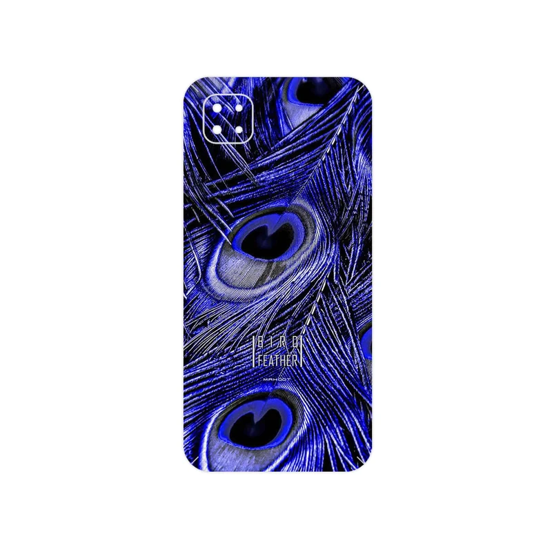 برچسب پوششی ماهوت مدل Purple Feather مناسب برای گوشی موبایل شیائومی Poco C3