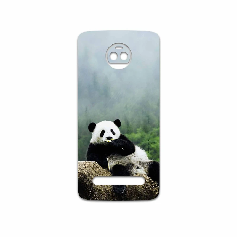 برچسب پوششی ماهوت مدل Panda مناسب برای گوشی موبایل موتورولا Moto Z2 Force