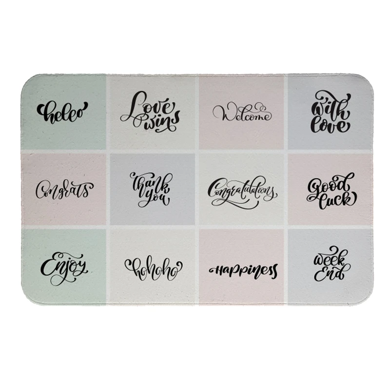 پادری طرح Welcome کد 8258 سایز 50 × 70 سانتی متر