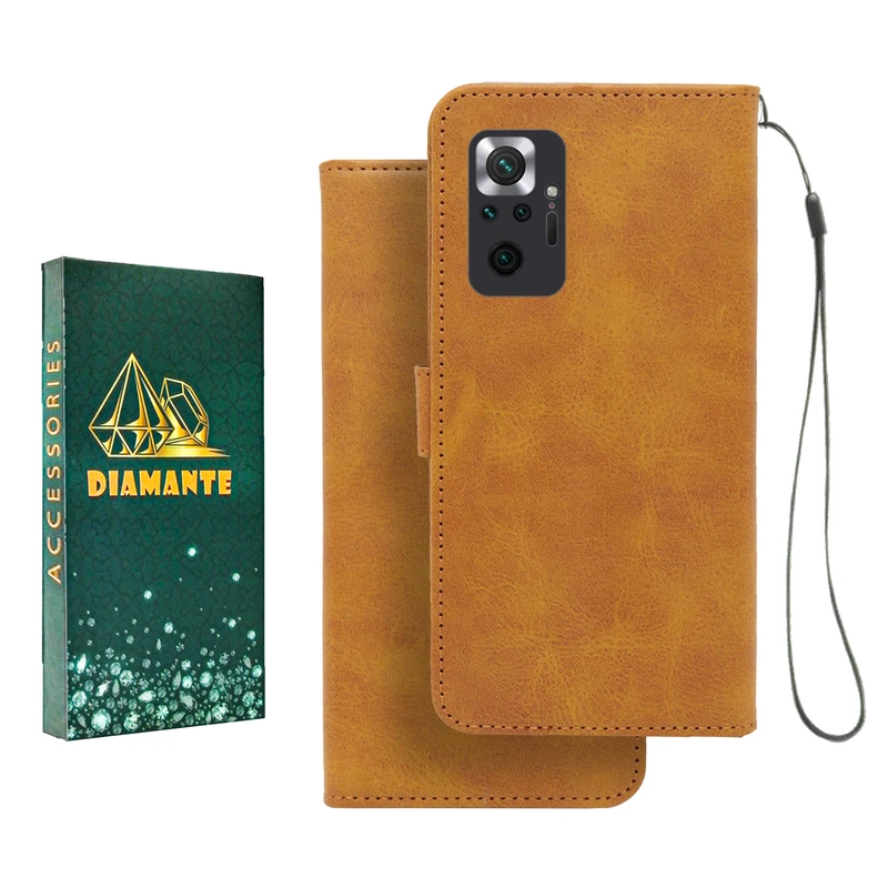 کیف کلاسوری دیامانته مدل Mortand Gn مناسب برای گوشی موبایل شیائومی Redmi Note 10 Pro Max 