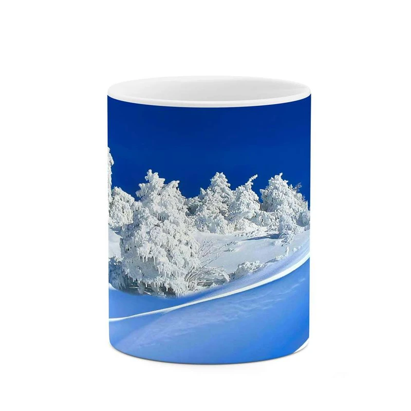 ماگ کاکتی مدل منظره برفی کد mgh15127